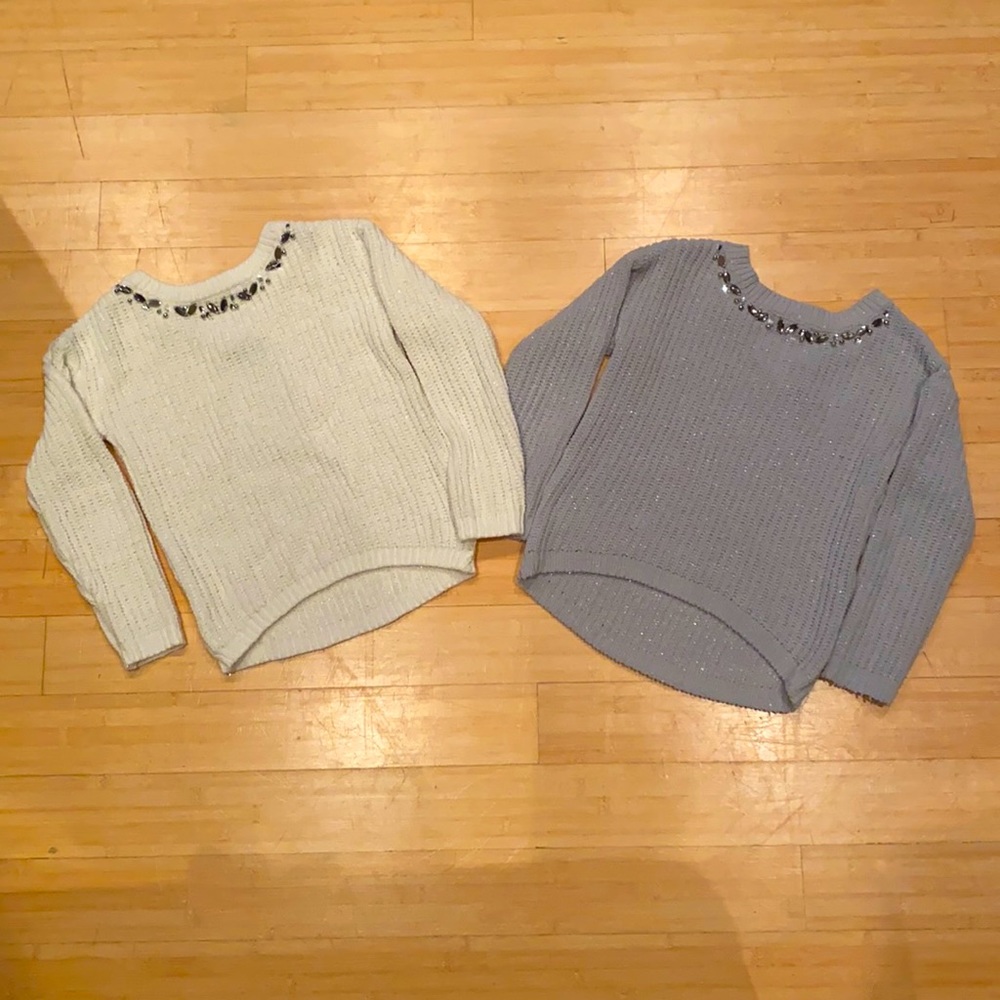 Two bling sweater set
